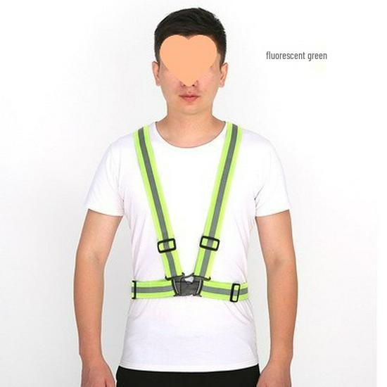 Reflective Multi-Pocket Safety Vest for Construction, Cycling, and Sanitation Workers
