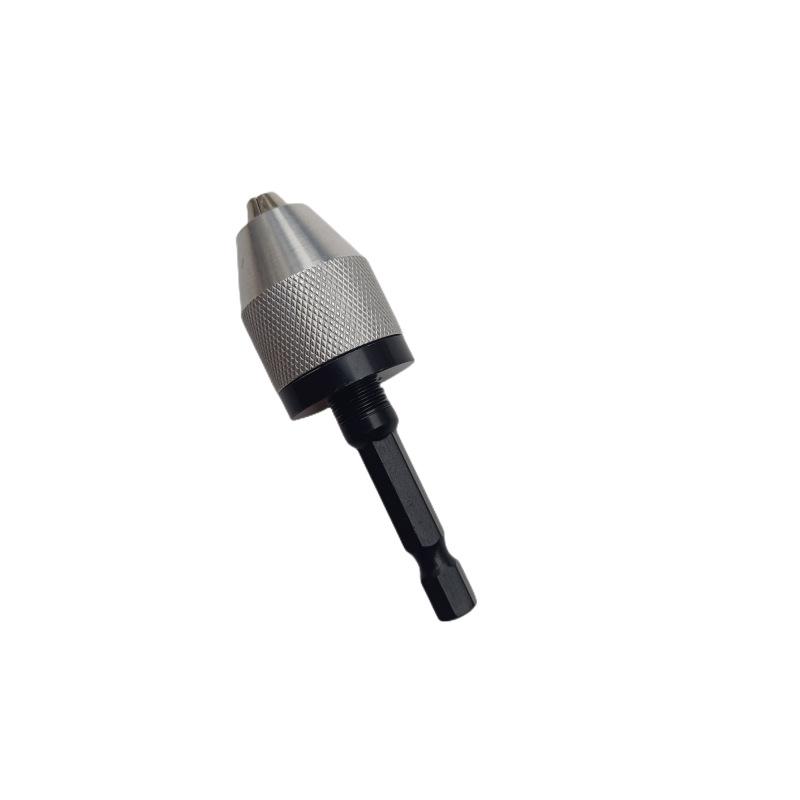 Mandrino per trapano elicoidale autocentrante a tre griffe con impugnatura esagonale a cambio rapido da 0,3-6,5 mm Mandrino per trapano da 3,6 mm per fresa elettrica