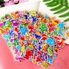12Sheets/set Q Dinosaurs Kids Rewards Sticker Puffy Bubble KidsToys Stickers