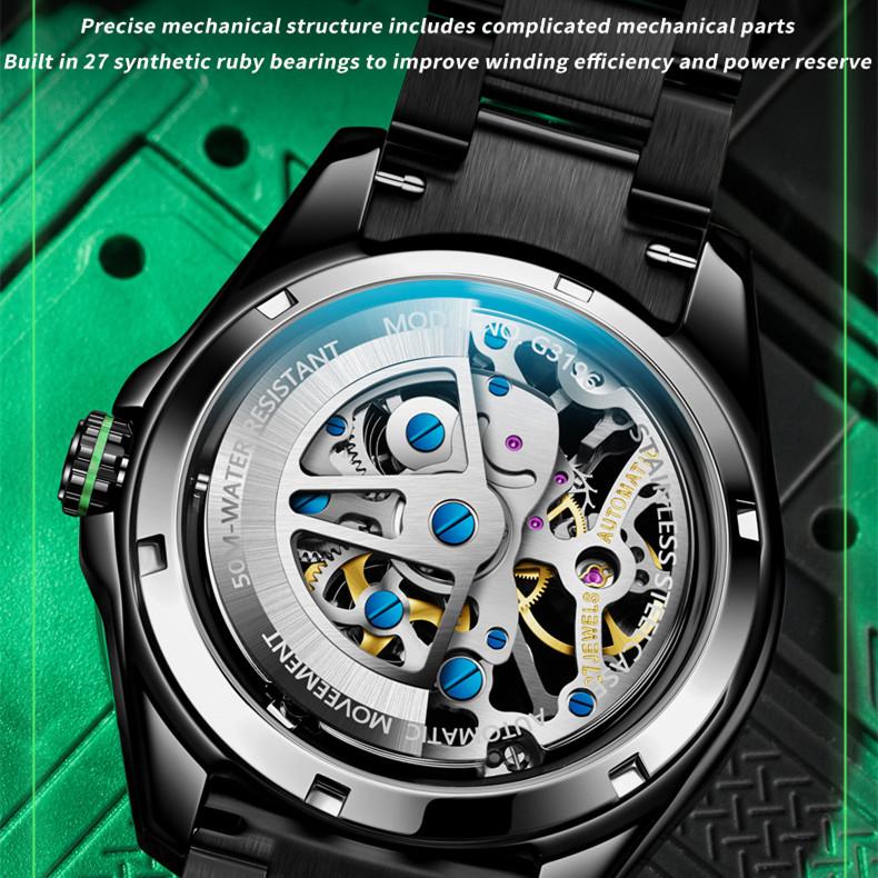 OUPINKE Nou ceas pentru bărbați pentru afaceri și agrement