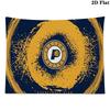 Indiana Pacers Wall Tapestry Aesthetic Wall Hanging Printed Fabric Blanket Decorative Tapestries for Bedroom Living Room Home Decor