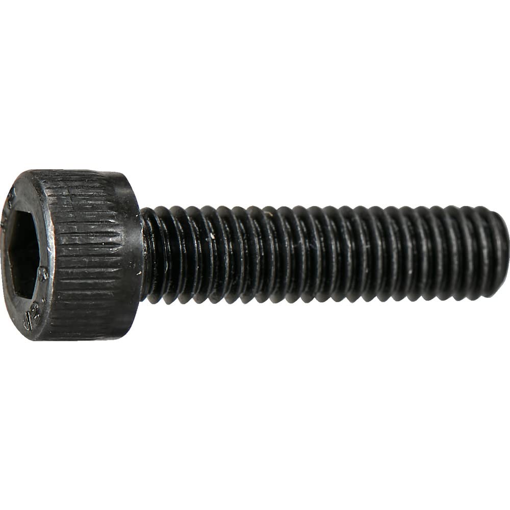 TRUSCO Hex Socket Head Black Full M5 x 10 Small Bolts, Dyed, Thread, 8, Pieces, Pack, Y804-0508
