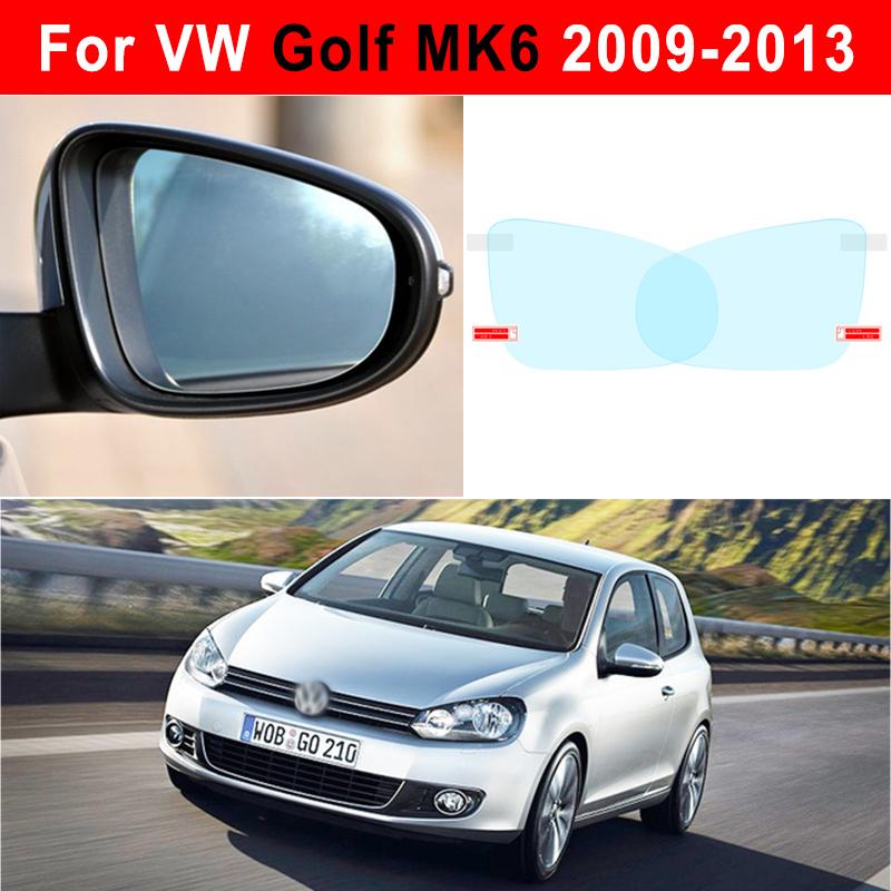 Rearview Mirror Anti Fog Rainproof Film Sticker For Volkswagen VW Golf 5 6 7 MK5 MK6 MK7 Car Side Window Waterproof Protector