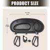 Lightweight Plastic Food Tray For Strollers Easy Setups Quick Cleaning Universal Pram Tray with Cup Phone Holder