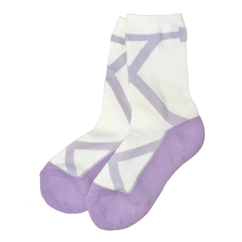 Wyprodukowane w Japonii Pokrowce na buty baletowe Oversocks Rozmiar Mały E-Ballerina (z wykończeniem antypoślizgowym) Lawenda,
