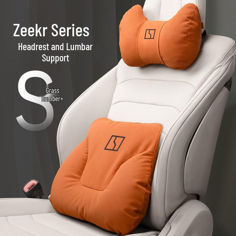Zeekr Car Headrest & Neck Pillow for 001/FR, 7X/007, 009 Models - Lumbar Support Cushion