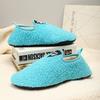 Maedef Men Winter Slippers Comfortable Women'S Cotton Shoes Thin Bottom Disigner Indoor Plush Warm Home Slippers Man Warm Shoes