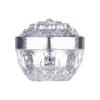 1pcs Luxury Diamond 50g Glass Face Cream Jar With Lid Acrylic Cosmetic Jar Container For Cream Lotion Jars Travel Lotion Bottle