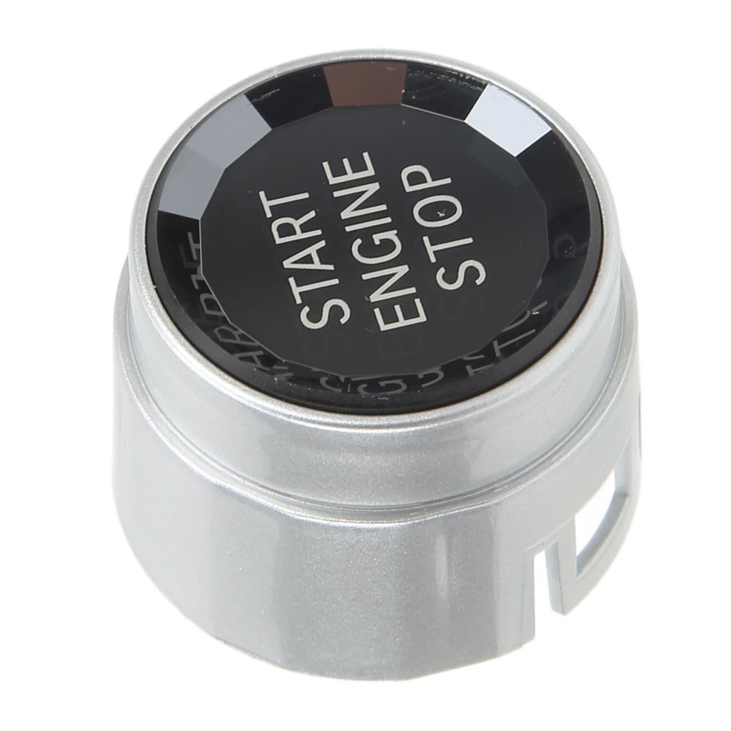 Car Engine Start Stop Switch Button Cover Scratch Resistant Nonfading Replacement for F Series X1 X2 X3 X4 X5 X6 X7