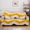 Printed Stretch Sofa Cover Elastic Polyester Spandex Couch Covers, Universal Fitted Sofa Slipcover for Sofa Furniture Protector