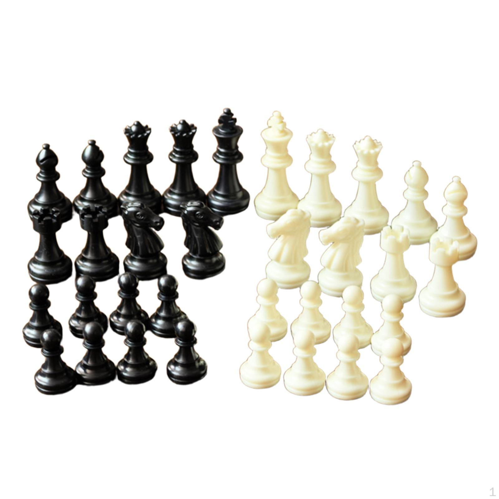 34 штуки смоляные шахматные фигуры головоломка аксессуары шахматные фигуры настольная игра пешки 9.5cm King