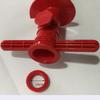1PC Beach Plastic Ground Plug Spiral Plastic Umbrella Base Beach Umbrella Anchor Base Adjustable Sand Fixation Tool
