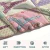 Paris Eiffel Tower Print Flannel Blanket, High Quality Comfortable for All Seasons, Home Decor, Warmth and Comfort, Perfect for Christmas Gifts91