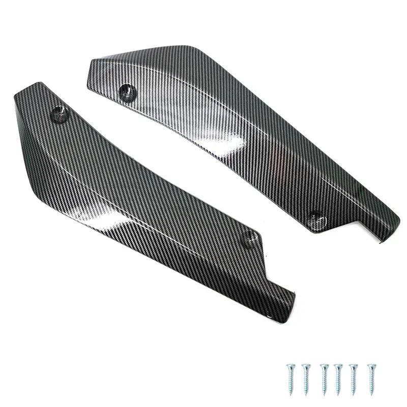 Universal Car Rear Bumper Lip Diffuser Splitter Spoiler Scratch Protector Rear Corner Rear Llip Rear Spoiler Retrofit