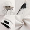 Unisex Graphene Hooded Jacket: Casual, Warm, and Ideal for Mountaineering.