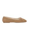 Quick hair! Wool wool shoes bow flat ballet shoes velvet single shoes women's grandma shoes