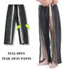 Herren-Vollreißverschluss Patientenpflegehose Postoperative Easy-On/Easy-Off Pflegehose