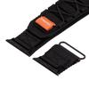 ERBORD Runner Nylon Strap for Apple Watch 1/2/3/4/5/6/7/8/9/10/11/SE Ultra 1/2/3 42/44/45/46/49mm, Black