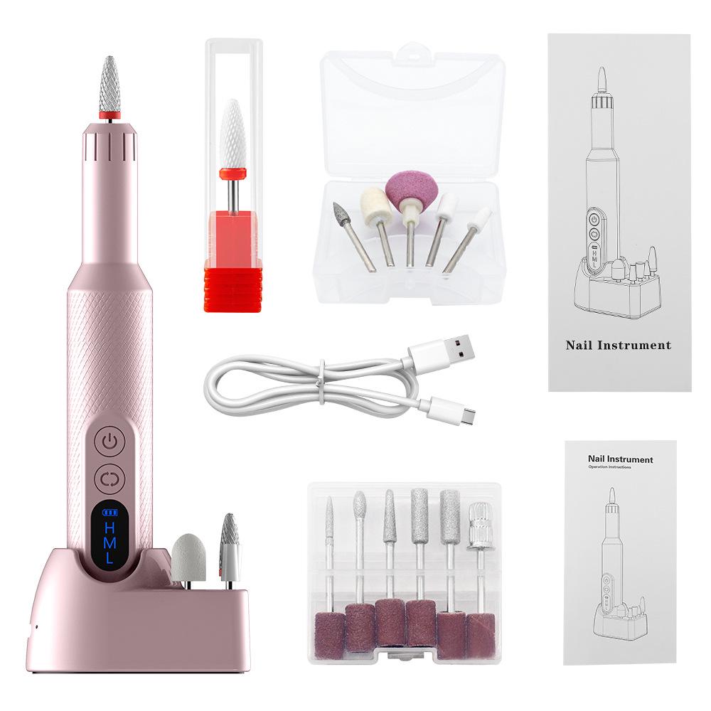 Electric Nail File & Polisher: Professional Cross-Border Manicure Grinder