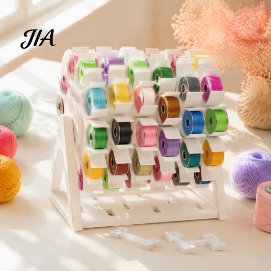 Embroidery Thread Holder Rotating Bobbin Organizer, Tangle-free Sewing Holder, Ferris Wheel Organizer Design, Space-saving Gift for Quilting