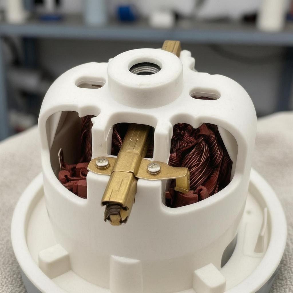 Motor Housing Assembly Metal Base Replacement Open Cutouts