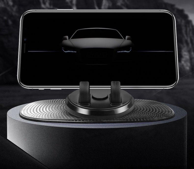 360° Rotating Silicone Car Mount for Mobile Phones