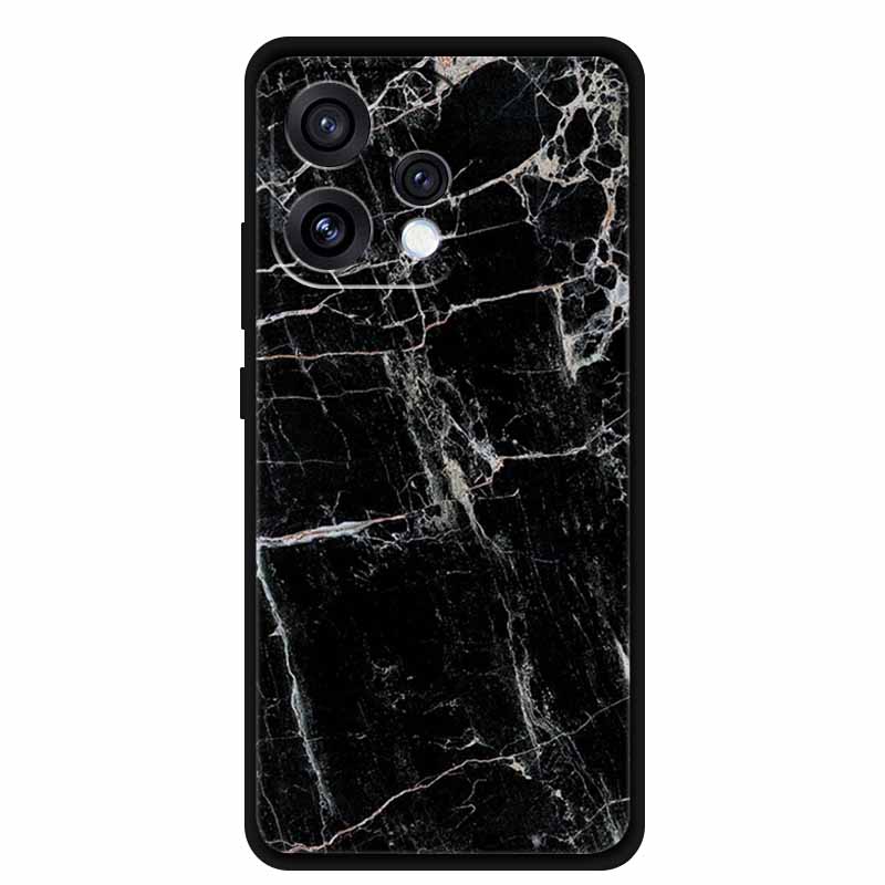 For Oppo Reno15 5G Case 6.59" Cute Cat Balck Edge Soft Silicone Wolf Phone Back Cover For Oppo Reno 15c 5G Protective Lion Funda