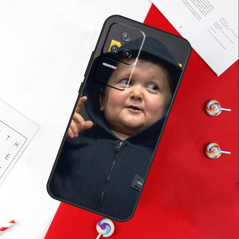 Funny Hasbulla Cover For Xiaomi 15 Ultra 13 14 11T 12T 13T 14T Pro POCO X7 Pro X3 X5 X6 M6 F5 F6 Pro Case