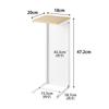 Yamazaki Toilet Pipe Cover White W18xD20xH47.2cm Tower 5223
