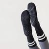 Macaron Striped Simple Cotton Mid-calf Women Yoga Socks Bottom Silicone Non-slip Sports Socks Indoor Dance Fitness Pilates Socks
