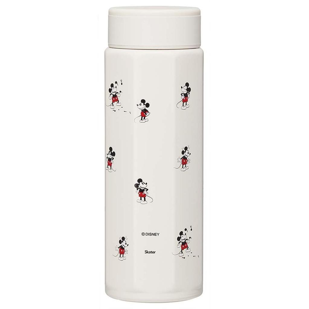 Skater Stainless Steel Mug Bottle 500ml Easy to Hold Octagonal Insulated Water Bottle Disney Mickey Mouse STO5-A