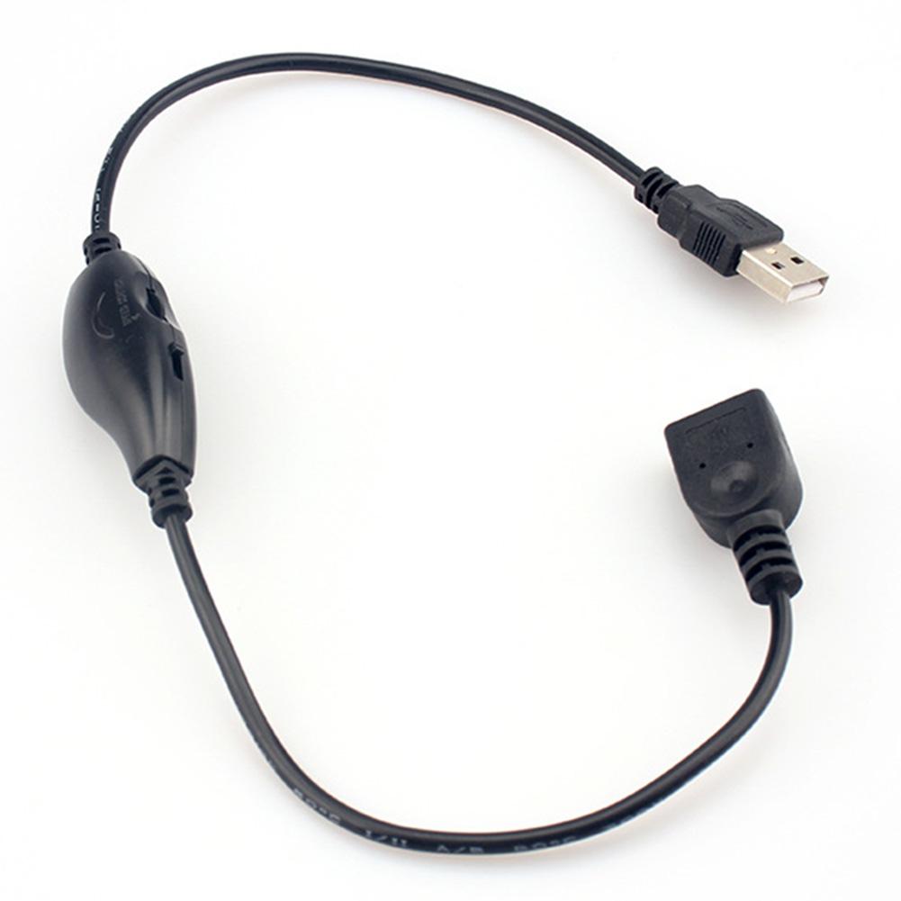 5v Charging Cable For Devices Lamp Fan Speed Controller 45CM 5V Fan Controller Adjustable Speed And Brightness