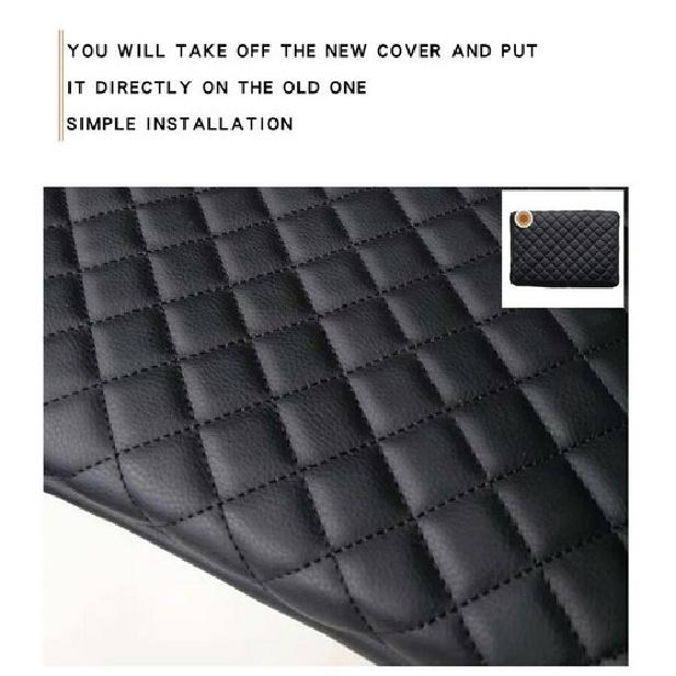 Luxury PU Leather Car Interior Center Armrest Box Cover For F150 2009 2010 2011
