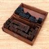 Number Alphabet Stamp 70pcs DIY Handmade Diary Ablum Wedding Letter Stamp Kids Number Seal Diary Decor Self Inking Wooden Box Seal