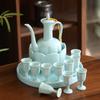 High-End Lotus Ceramic Wine Set