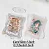 Double-sided Irregular Acrylic Photo Frames for Girls Room Decor Original Design 3 Inch Kpop Idol Card Sleeves Wholesales 2025