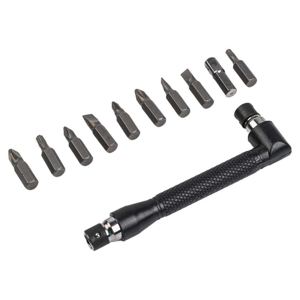 11/20pcs Right Angle Screwdriver Double Headed Socket Wrench Set For Stubby Wrench & Driver Handle Set
