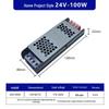 Ultra-Thin Silent Indoor Switching Power Supply, 220V To 12V/24V, 60/400W, LED Strip Driver Transformer for Light Boxes