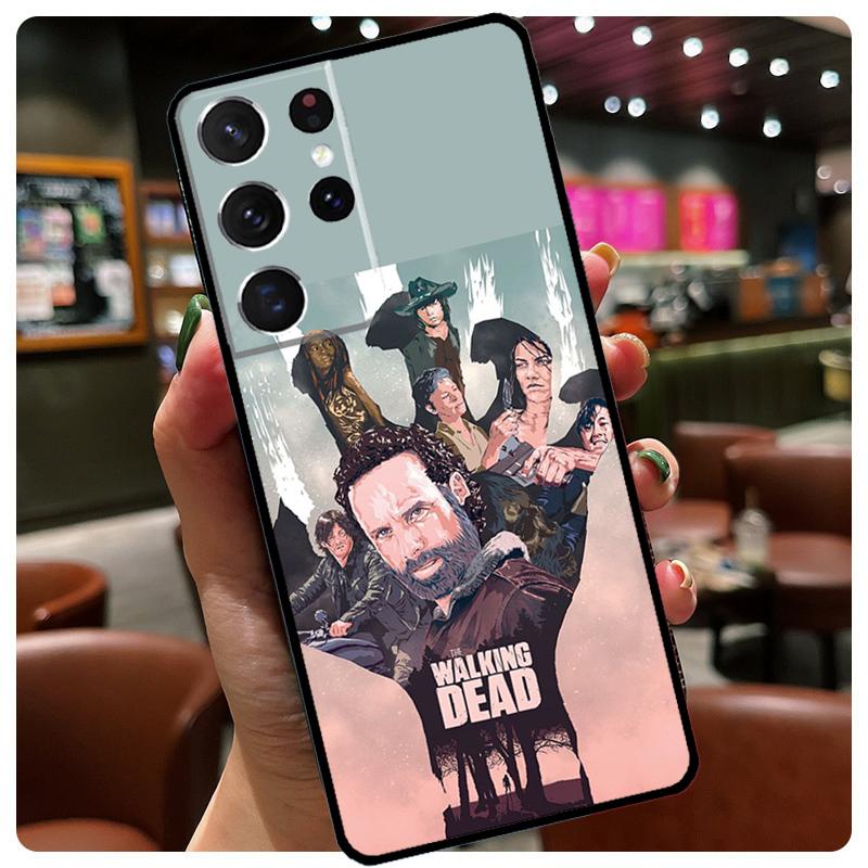 Walking Dead TWD Phone Case For Samsung Galaxy S25 Ultra S21 S22 S23 S24 Ultra S9 S10 Plus S24 S25 FE Cover
