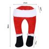 Elf Lightweight Xmas Santa Claus Prosthetic Leg Party Ornaments Christmas Decoration Stuffed Plush