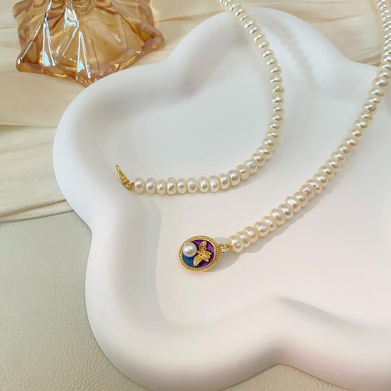 Super Hohe Qualität 100% Natürliche Süßwasserperle 14K Gold Filled Damen Kurze Kette Choker Halskette Kein Verblassen Hochzeitsgeschenke