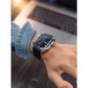 Custodia in Metallo+Cinturino in Silicone per Fasce Apple Watch 46mm 45mm Copertura Protettiva Antiurto Serie Iwatch 11 10 9 8