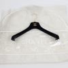 CHANEL [Domestic regular] 99A P14063W02560 Logo button wool x cashmere hoodie coat 38 blackUsed