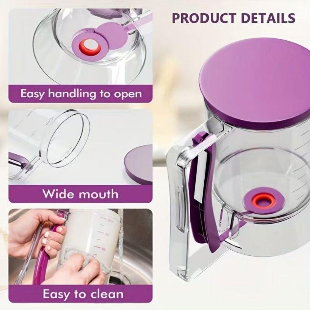Leak Proof Pancake Batter Dispenser 900 ML Cake Batter Tool Cupcake Batter Separator  Waffle Making