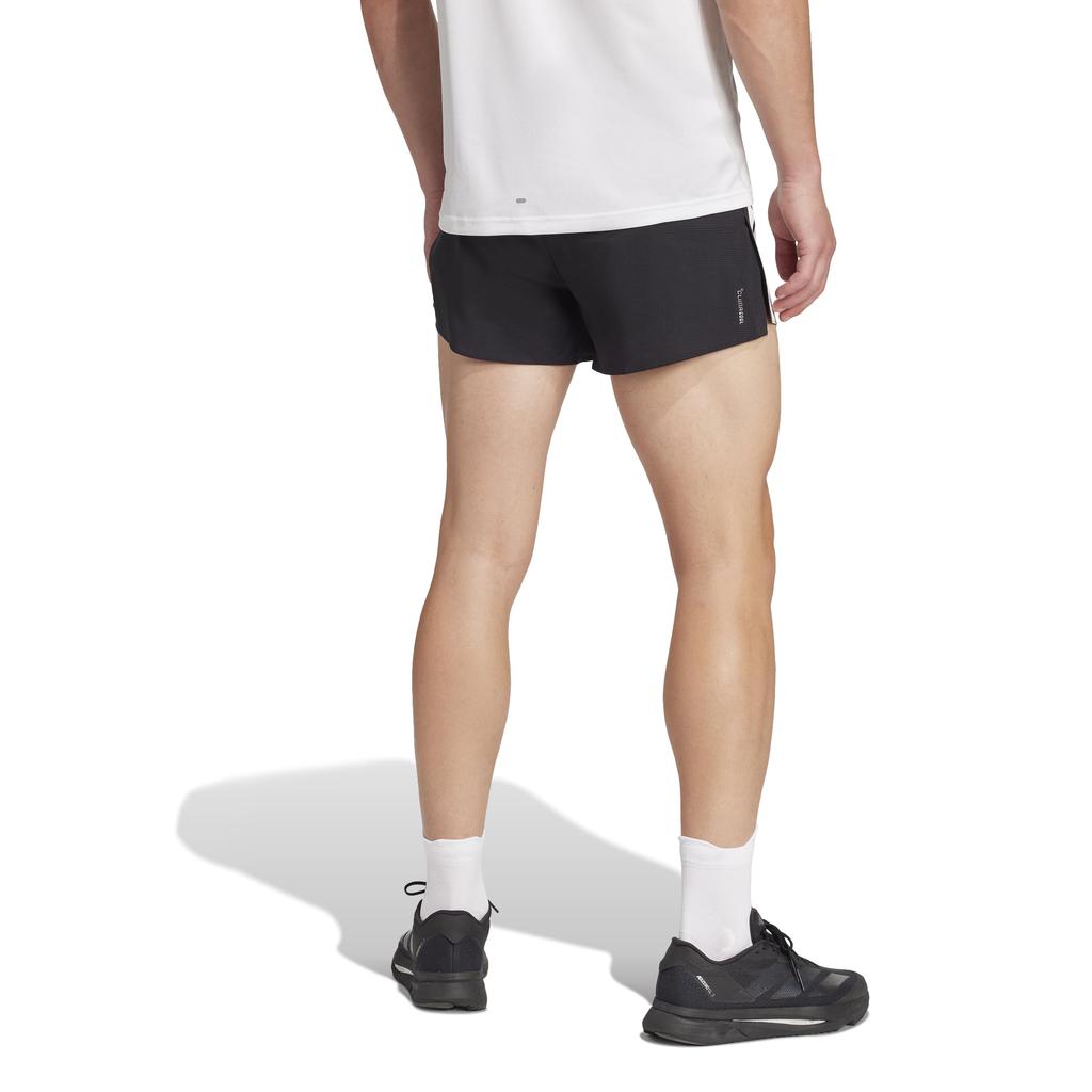 Adidas adizero Running Gel Pocket Shorts KKK60 Black Size M Men's (JM3650) (Size 7)