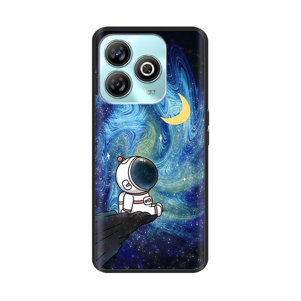 For ZTE Blade A75 4G Casing Phone Cases Cartoon Full Coverage Back Cover Soft Liquid Silicone Case For ZTE Blade A75 Cover A 75