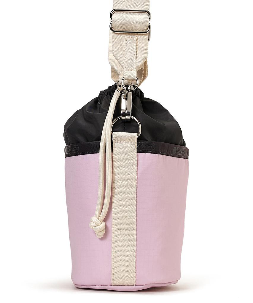 Shoulder Bag SM DRAWSTRING BUCKET 3040 Lilac Gray Sandbarcode [LeSportsac] [Official] / / /