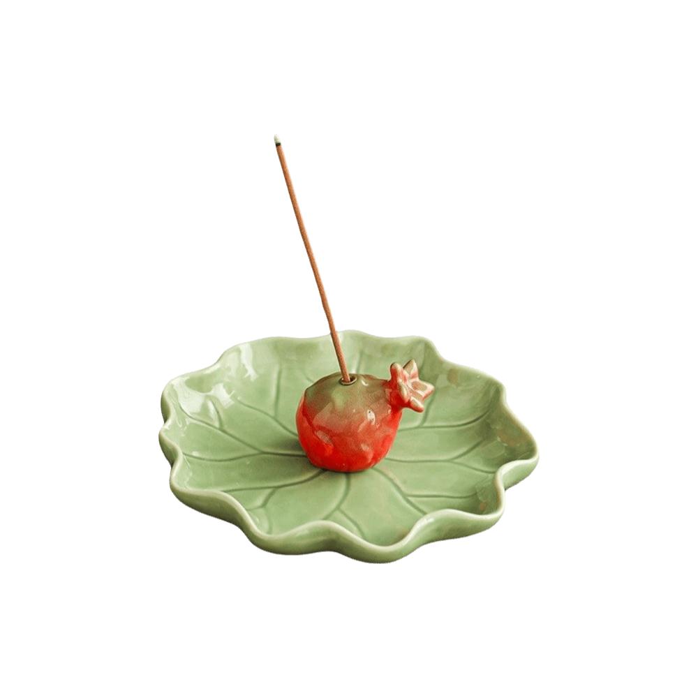 Ceramic Incense Stick Burner Frog Tabletop Incense Base Incense Burner  Yoga Meditation