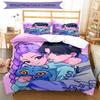 3pcs KPop Demon Hunters18 Design Cover Set - HD Printed Bedding with 1 Cover and 2 Pillowcases - Perfect for Home and Dorm Decor