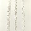 New Arrival 5m/16.4ft Each Pack White Thin Lace Trims Handmade Curve Sewing Accessory for Bras Curtain Dresses Hats Wedding Gift Gowns Decoration